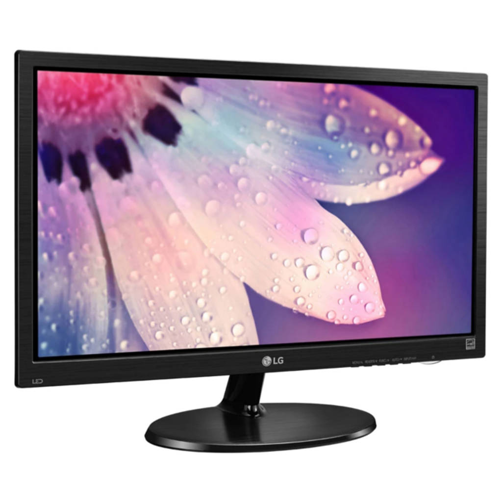 LG Full HD LED Backlit Office Monitor 19Inch Black 19M38AB