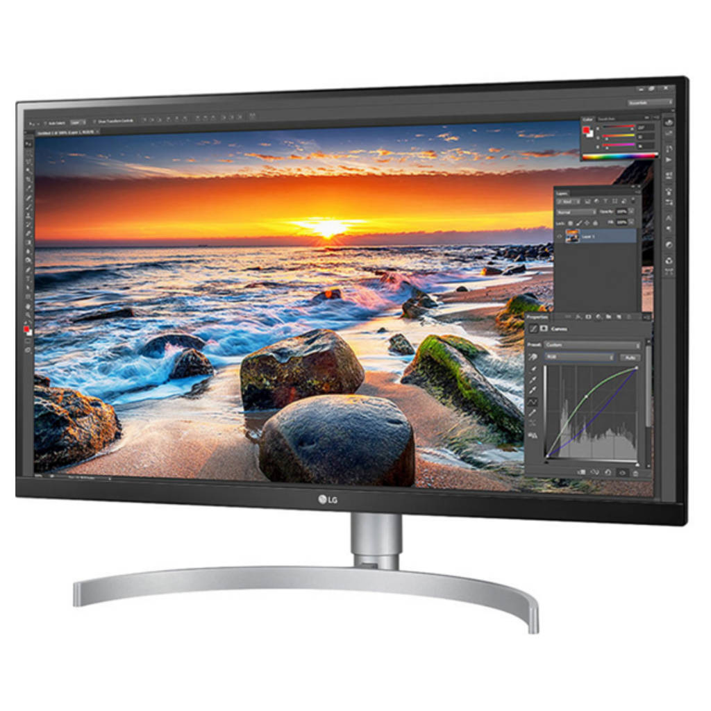 LG 4K UHD Monitor 27Inch White 27UL850