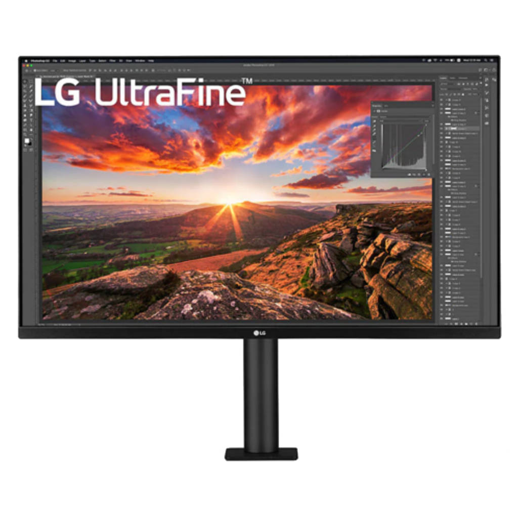 LG 4K UltraFine Ergo Display HDR Monitor 32Inch Black 32UN880 