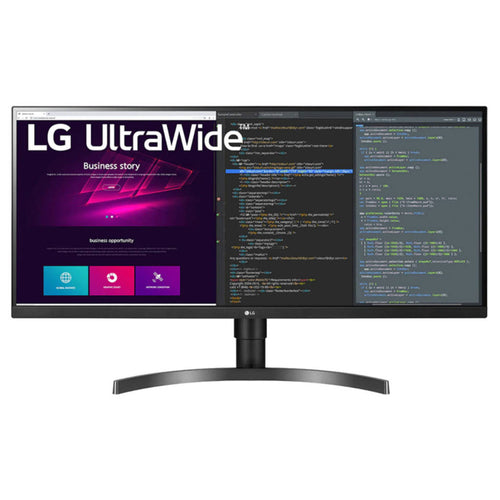 LG QHD IPS UltraWide Monitor 34Inch Black 34WN750 