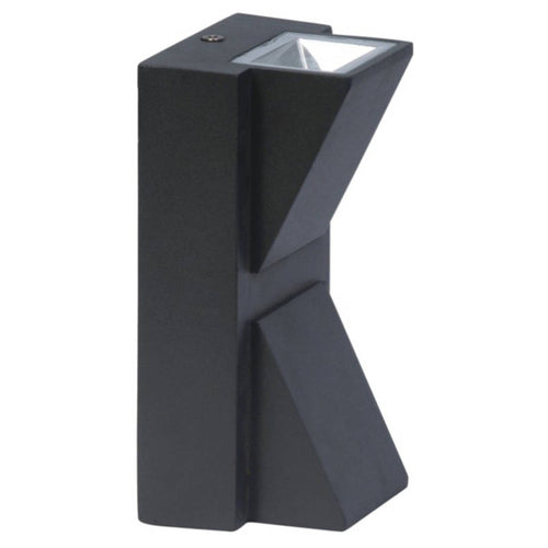 Luker Plutus Outdoor Wall Light 2x3W LODARCD-6D 