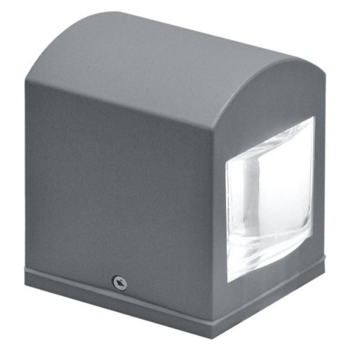 Luker Plutus Outdoor Wall Light 1x3W LODSG-9 