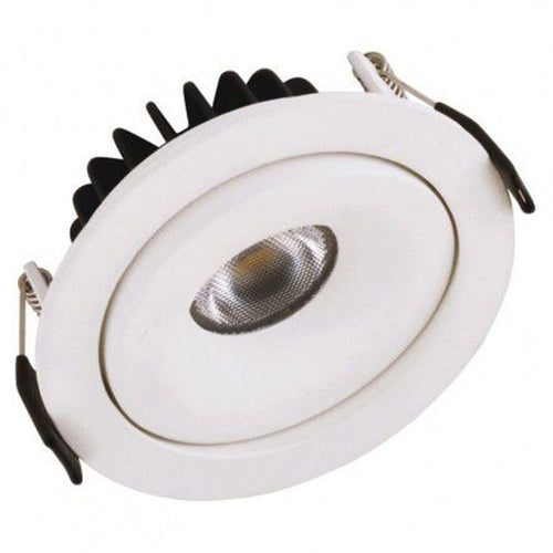 Jaquar Ares Round 2 LED COB Downlight Recess Mounted 13W 3000K LARS02R013XW 