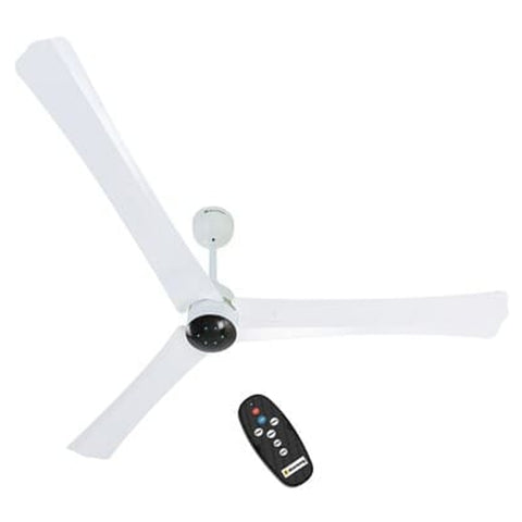 Atomberg Renesa Plus Ceiling Fan With BLDC Motor And Remote 1400mm Pearl White 