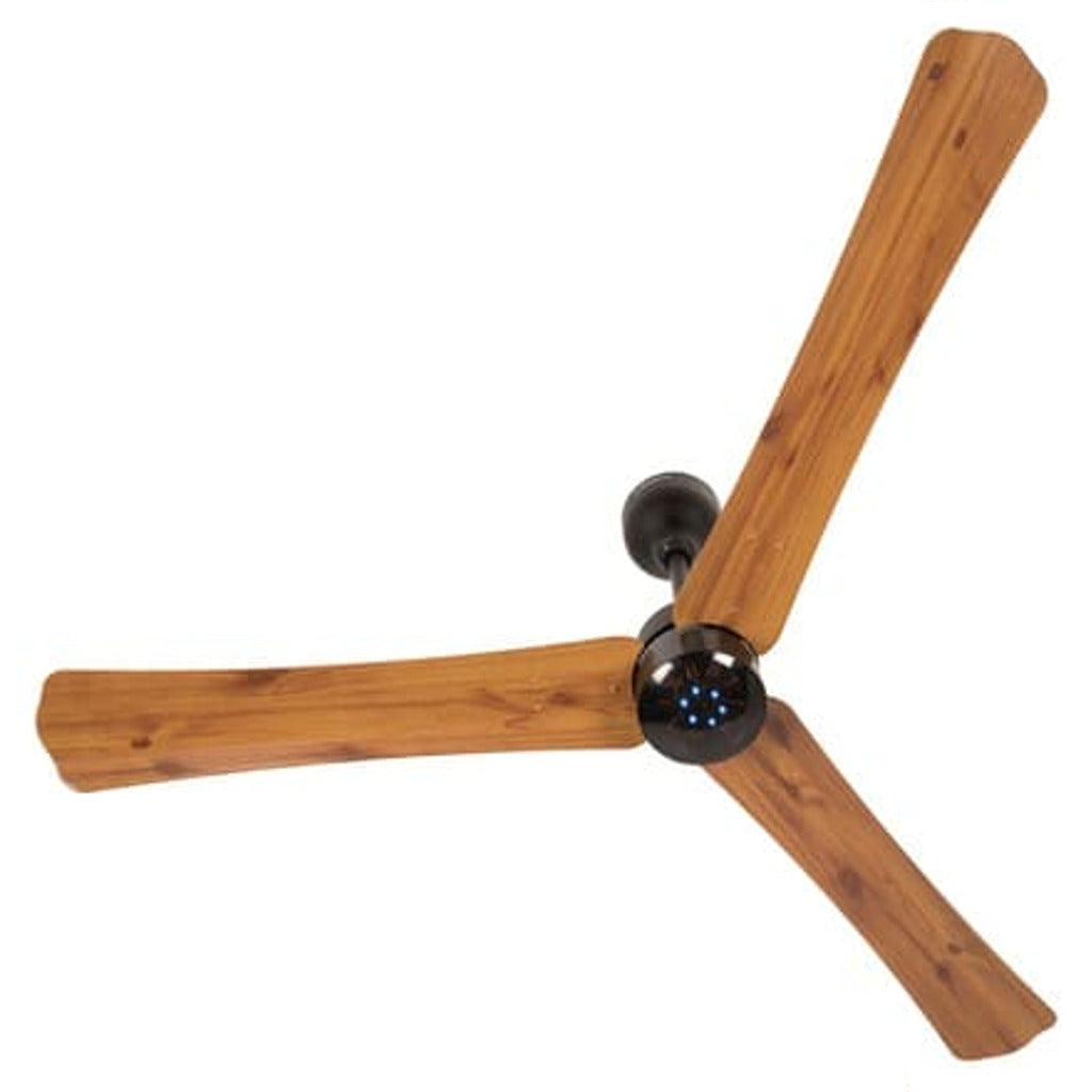 Atomberg Renesa Plus Ceiling Fan With BLDC Motor And Remote 1200mm Golden Oak Wood