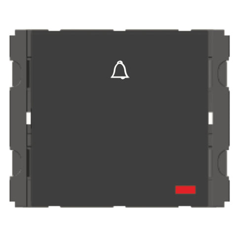 Norisys Cube Series Vertical Palm Bell Switch With Indicator 2M V5341 .17 