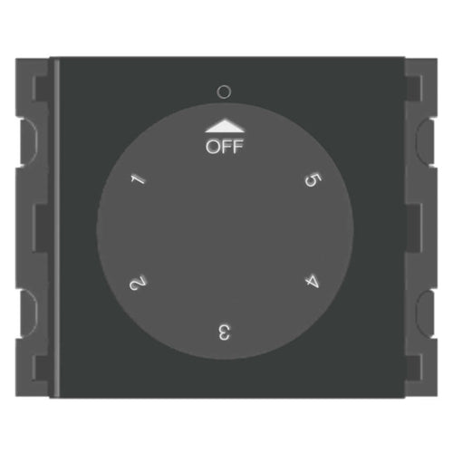 Norisys Cube Series Vertical Fan Regulator For 80W Fan With Round Knob 2M V5901 .17 