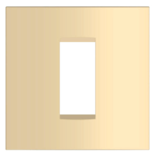 Norisys Cube Series Vector Plates With Frame Matt Gold 