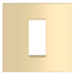 Norisys Cube Series Vector Plates With Frame Matt Gold 