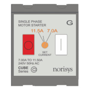 Norisys Cube Series Single Phase Motor Starter 7.00A-11.50A C525G .02 