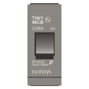 Norisys Cube Series Tiny MCB Single Pole 6A-32A 