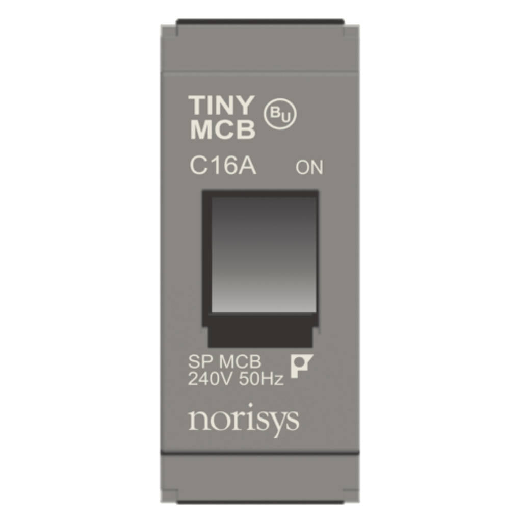 Norisys Cube Series Tiny MCB Single Pole 6A-32A