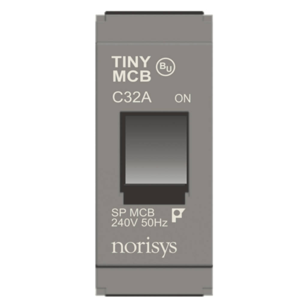 Norisys Cube Series Tiny MCB Single Pole 6A-32A