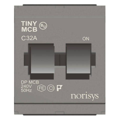 Norisys Cube Series Tiny Load Break Switch Double Pole 32A-50A 