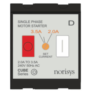 Norisys Cube Series Single Phase Motor Starter 2.00A-3.50A C525D .17 