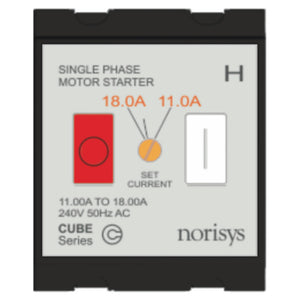 Norisys Cube Series Single Phase Motor Starter 11.00A-18.00A C525H .17 