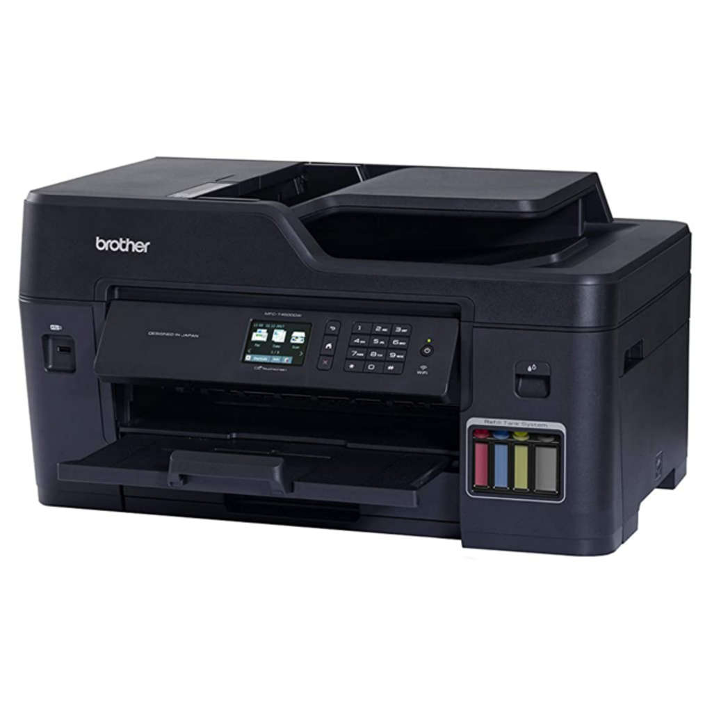 Brother Wireless Duplex All In One Multifunction Ink Tank Printer Refill System A3 MFC-T4500DW