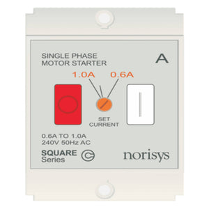 Norisys Square Series Single Phase Motor Starter 0.60-1.00A S725A .01 