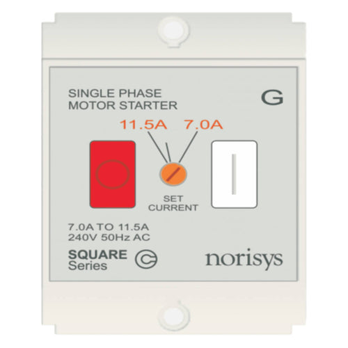 Norisys Square Series Single Phase Motor Starter 7.00-11.50A S725G .01 