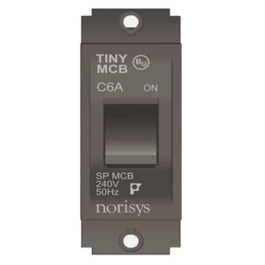 Norisys Square Series Tiny MCB Single Pole 6A-32A 