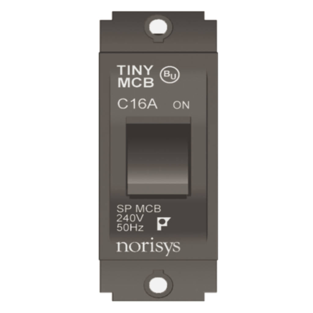 Norisys Square Series Tiny MCB Single Pole 6A-32A