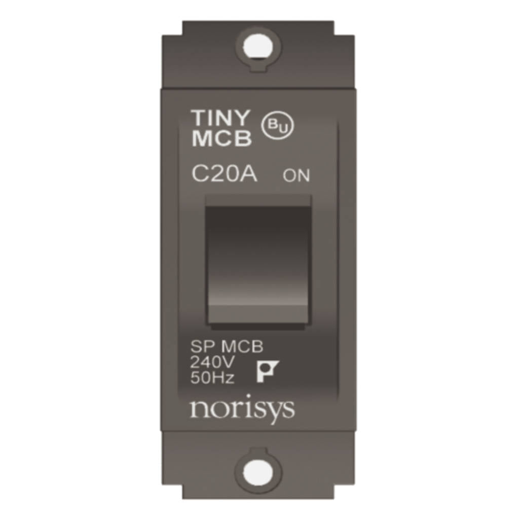 Norisys Square Series Tiny MCB Single Pole 6A-32A