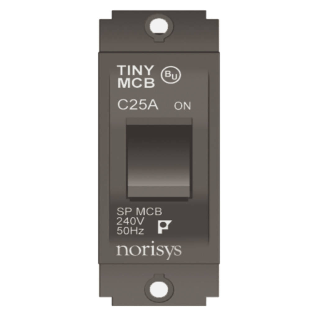 Norisys Square Series Tiny MCB Single Pole 6A-32A