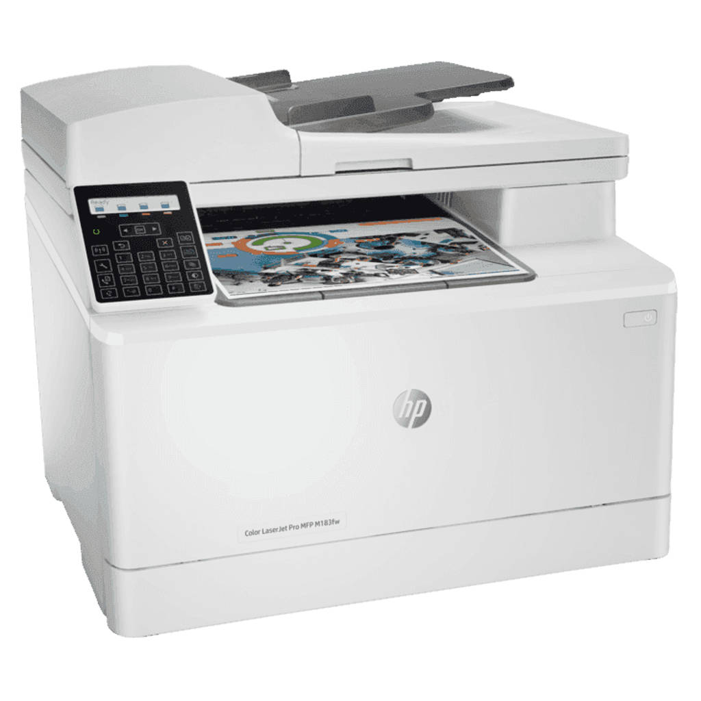 HP MFP M183fw Color Laser Printer 7KW56A