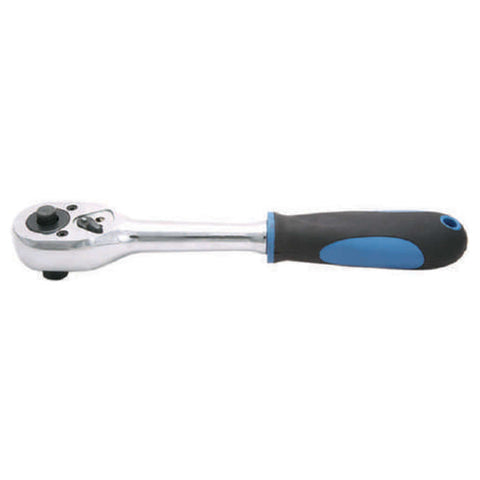 Eastman E-2203E Oval Head Ratchet Handle With Quick Release 1/2Inch CRV FDSE 2203-E 