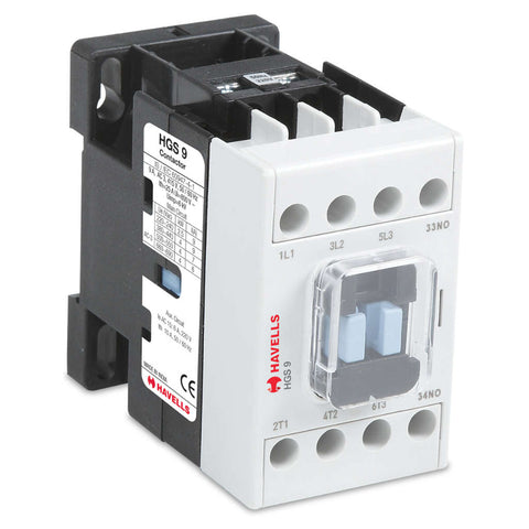 Havells Power Magnetic Contactors With AC Coil 4 Pole 16A 4NO Frame1 