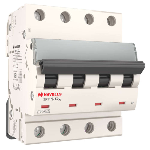 Havells D Series C Curve MCB Four Pole 0.5 To 63A 