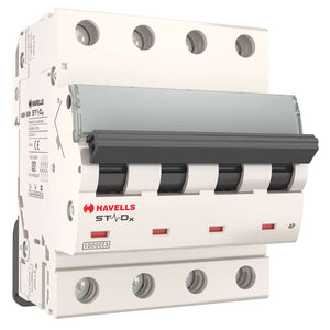 Havells D Series C Curve MCB Four Pole 0.5 To 63A 