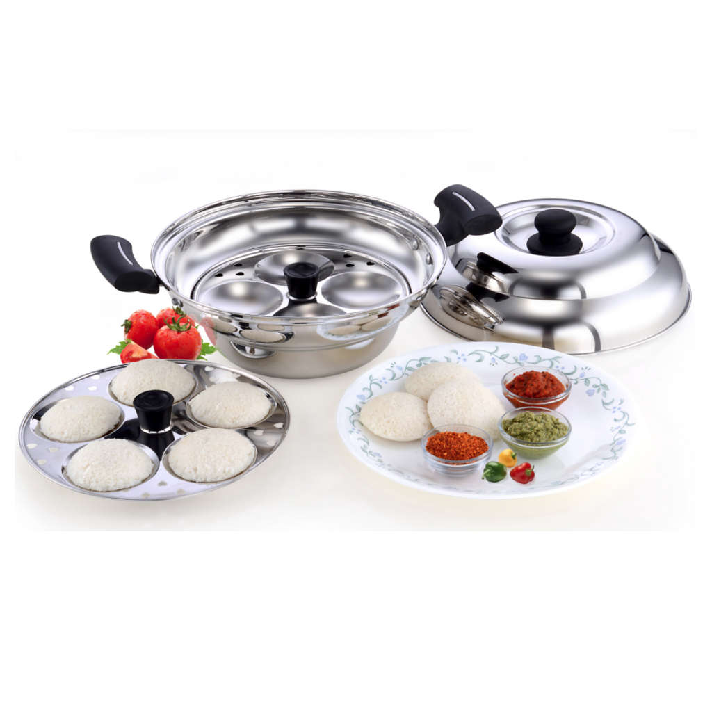 Murugan Evasilva Idly Pot 16 Idlies Stainless Steel SS015