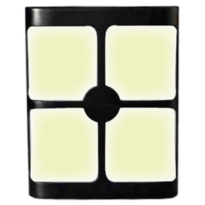 Sturlite DUET 4 Square Wall Light 18W Black Finish DUET-18W-4SQUARE 