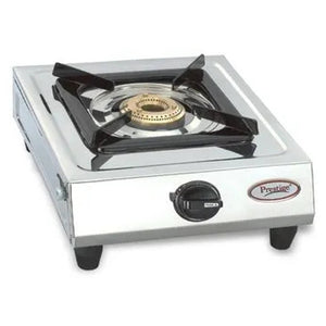 Prestige Prithvi Gas Stove Stainless Steel 1 Burner 