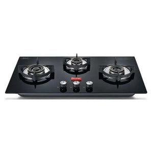 Prestige Vogue PHTV 03 Hob Top Auto Ignition Toughened Glass Gas Stove 3 Burners 