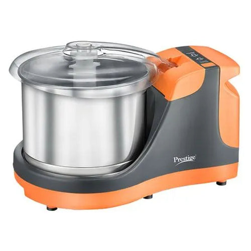 Prestige PWG 10 Wet Grinder With Drum Stainless Steel 200W Orange 