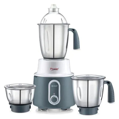 Prestige Delight Mixer Grinder 3 Jars 750W Charcoal Grey 