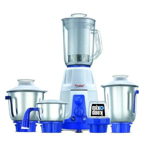 Prestige Deluxe Plus VS Juicer Mixer Grinder 5 Jars 750W Blue 