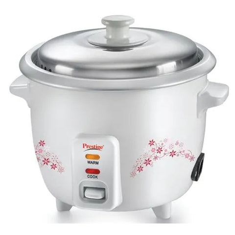 Prestige Delight PRWO 1.5 Rice Cooker With Close Fit Lid 1.5L Off White 