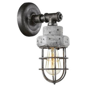 Jaquar Wall Lamp Antique Green Marble With Antique Finish Cage Type 1 Light JNL-GRY-WL92931 