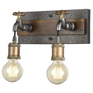 Jaquar Wall Lamp Tap Style With Antique Green Finishing 2 Lights JNL-AGR-WL89872 