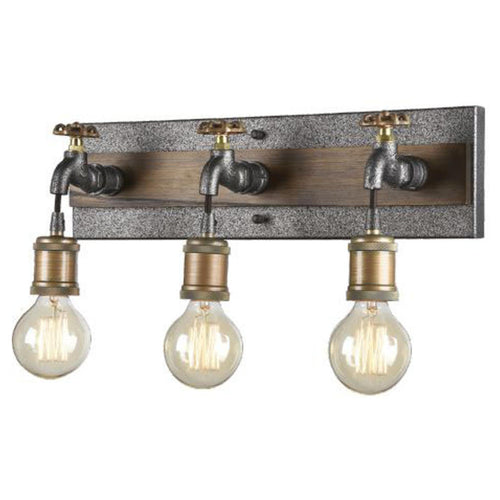 Jaquar Wall Lamp Tap Style With Antique Green Finishing 3 Lights JNL-AGR-WL89873 