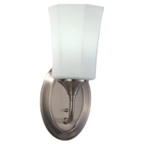 Jaquar Wall Lamp Opal Glass With Nickel Finishing 1 Light JNL-CHR-MB140048C1E 