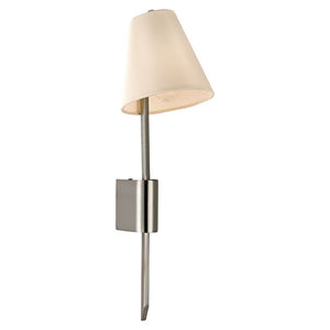 Jaquar Wall Lamp Ivory Fabric Shade With Chrome Finishing 1 Light WBR-CHR-MB12021181A 