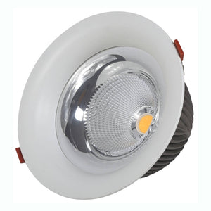 Ledlum LED Indoor Recessed Down Light Anti Glare White 12W LLF-135A 