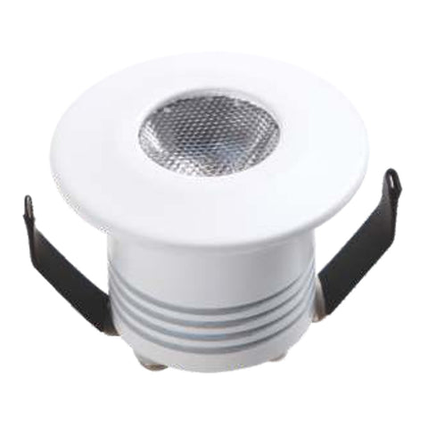 Ledlum LED Indoor Hi-Power Fixed Spot Light Round 1W LLF-072 