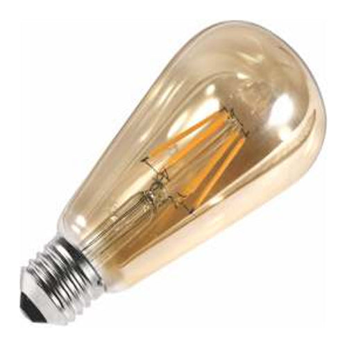 Ledlum LED Indoor Decorative Lamp Gold Glass E27 ST64 LCL-016 