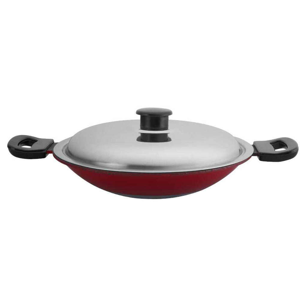 Anantha Nonstick Appachatty With Lid Large 230mm 