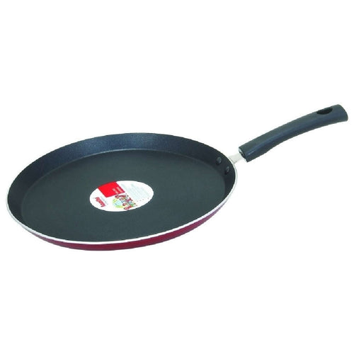 Anantha Mini Induction Base Nonstick Flat Tawa Black 190mm 